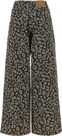 Alanui Jungle Trousers - Black
