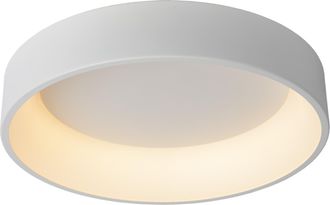 Lucide TALOWE Dimmable Stylish Indoor Decorative LED Flush Ceiling Light in White
