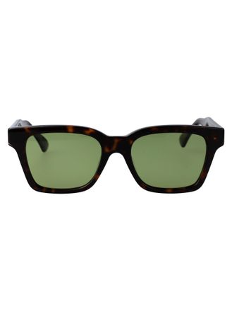 Retro Superfuture Squared Sunglasses 88 U Green