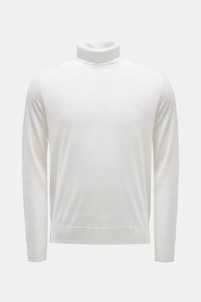 Braun Hamburg Men - Turtleneck jumper off-white