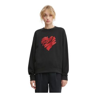 Karl Lagerfeld Donna, Felpe, Nero, S, new