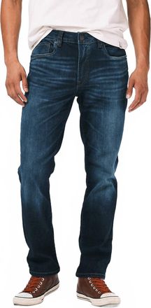 Buffalo David Bitton Slim Leg Ash Jean In Mid Blue Indigo