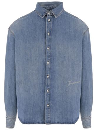 Jacquemus Blue Simon De-N&icirc;mes Denim Shirt