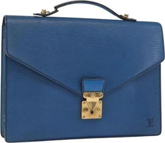 Louis Vuitton Pre-owned Handbags, female, Blue, Size: ONE SIZE Pre-owned Handbag