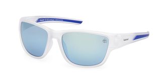 Timberland TB00023 Polarized 26D Mens Sunglasses Clear Size 60
