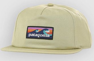 Patagonia Boardshort Label Funfarer Cap gr&uuml;n