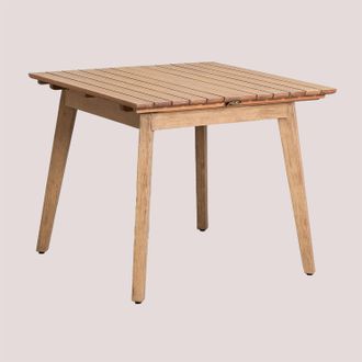 Sklum Sklum - Tavolo Da Pranzo Allungabile Rettangolare In Legno (90-150x90 Cm) Naele