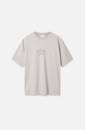 Axel Arigato New York City T-Shirt in Grey Melange at Nordstrom, Size X-Small