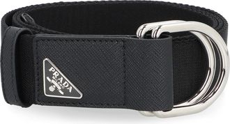 Prada Mens Belt Re-Nylon Black Polyamide