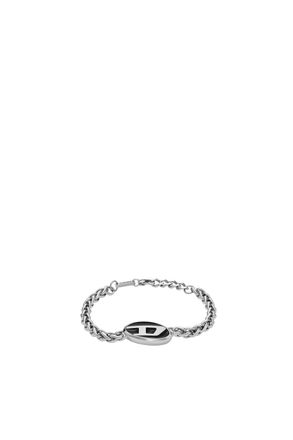 Diesel Stainless steel chain bracelet - Bracelets - Unisex - Silver