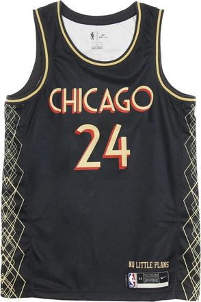 Nike Basketbal Tank Top Swingman Jersey City Edition - Heren - Fitness - Zwart - XL - Polyester - Fitness