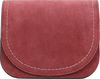 Gianni Chiarini Suede Schoudertas - Dames - Clutches - Rood - ONE Size - Su&egrave;de - Tassen