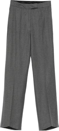 John Galliano Pantaloni sartoriali con zip anni 90 - Grigio