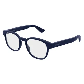 Gucci Gg1343O Optical Frame - unisex - Gucci - Glasses - Blue - 49 MM - Accessories