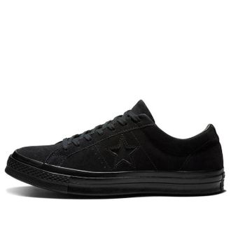 Converse One Star Low Triple Black 162950C