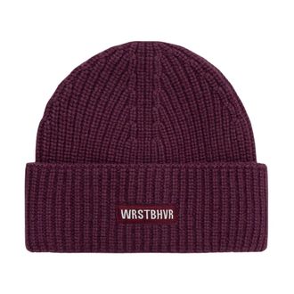 Worst Behavior Wrstbhvr - Fenris Beanie - Dames - Accessoires - Paars - Maat: ONE Size Wol