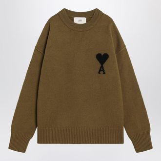 Ami Bronze AMI Paris De Coeur Jumper