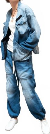Freecity Hooded Malibu Field Jacket In Indigo