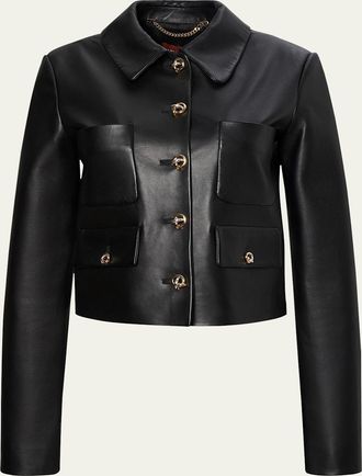 Altuzarra Astley Leather Jacket