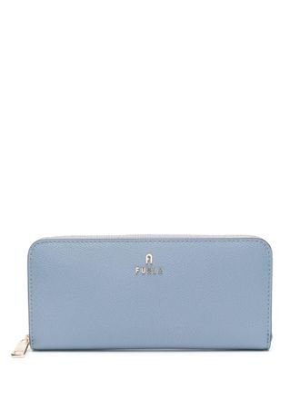 Furla Portafoglio con placca logo - Blu