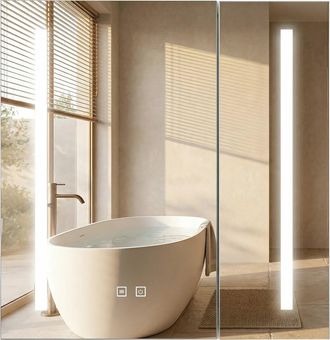 Rea Armario Con Espejo Rea M1015-60 60x65 Led White
