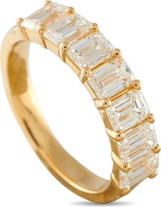 Luxury Bazaar 18K Yellow Gold 2.25ct Diamond Ring ALW-19102-Y