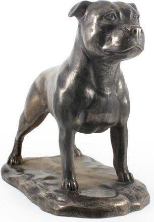 OEM Staffordshire Bull Terrier, Staffik, Staffi: Estatuilla De Perro Exclusiva, Dise&ntilde;o Interior De Lujo, Edici&oacute;n Limitada De Figuras Art-dog