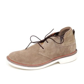 Gaud&igrave; Laced Shoes, male, Beige, Size: 7 US V72-65802 Polacchino Suede Boot