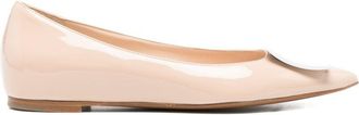 Roberto Festa Milano Beige Pointed Slip-On Heels