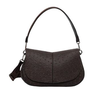 Gianni Chiarini Tassen, Dames, Bruin, ONE Size, Leer, Helena Round Crossbody