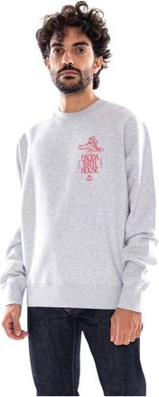 Edwin Ekoda Bath House Sweat - - Sweatshirts & Hoodies - Uomo - Grigio - S
