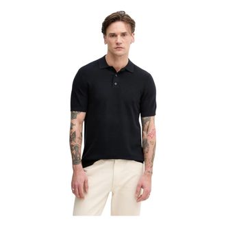 Hackett Polo de punto de manga corta de corte cl&aacute;sico - Tops - Hombre - Azul - M