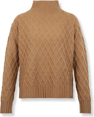 Max Mara Truien & Vesten, Dames, Bruin, S, Coltruien
