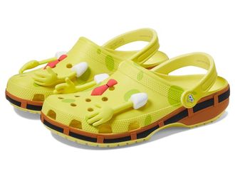 Crocs Spongebob Squarepants Classic Clog Slippers Spongebob Banana : Mens 10 - Womens 12 Medium, Vinyl