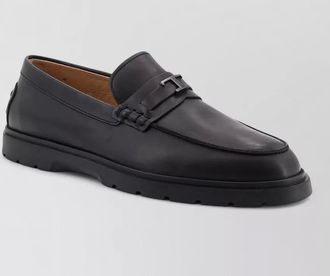 Tod's leather loafers