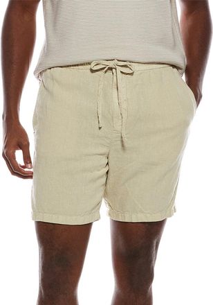 John Varvatos Daryl Linen-Blend Drawstring Short