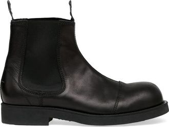Maison Margiela Biker Leather Chelsea Boots
