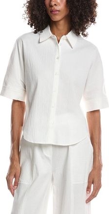 Bernardo Dolman Button-Up Top