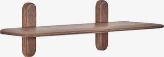 Sklum Estanter&iacute;a De Pared En Madera Veleta Sklum &x2194&xfe0e 80 Cm