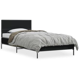 Berkfield Home Bed Frame without Mattress Black 100x200 cm