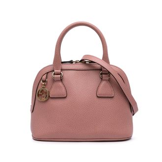 Gucci Emily Dome Handtas Met Verstelbare Schouderband