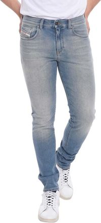 Diesel Blue Slim Mid Rise Jeans