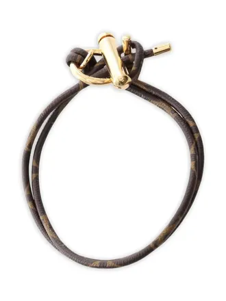 Louis Vuitton 2000s Monogram necklace - men - Canvas - One Size - Brown