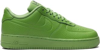 Nike Air Force 107 Pro Tech WP Green - Chlorophyll/Black sneakers - men - Rubber/Calf Leather/Fabric - 12