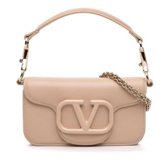 Valentino Pre-owned Valentino Small Calfskin VLogo Loco Satchel Ladies 3KD69UR2Y8V61QJ5