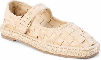 Matisse Footwear Womens Meg Mary Jane Flats In Beige