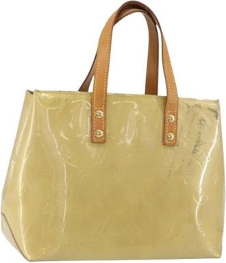 Louis Vuitton Pre-owned Handbags, female, Beige, Size: ONE SIZE Pre-owned Vintage Leather Handbag