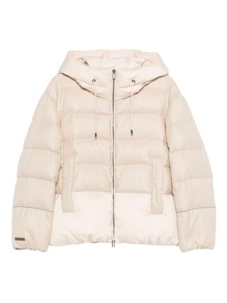 PESERICO Beige Quilted Jacket