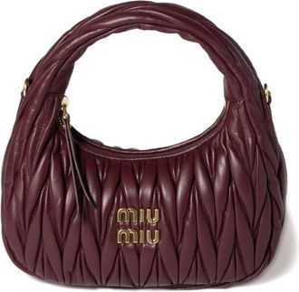 Miu Miu Wander Matelass&eacute; Shoulder Bag