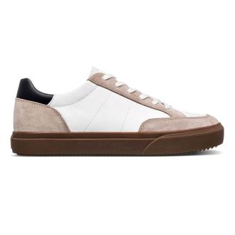 Clae Mens Adults Low Top Trainers in Wht/Gry/Gum - White - Size UK 6